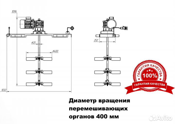 Мешалка Еврокуба, Миксер