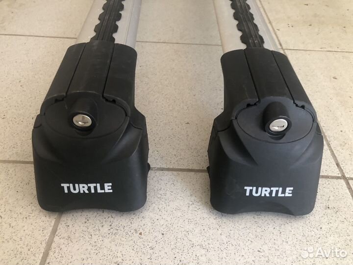 Багажник на рейлинги Turtle Air2 на Chevrolet Bolt