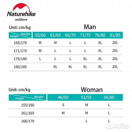 Термобелье Naturehike