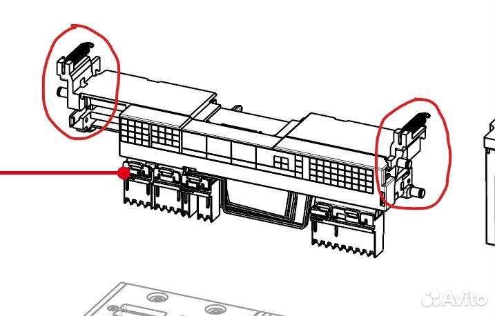 Направляющие клеммной колодки Emax E2.2-E6.2