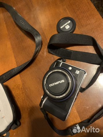 Фотоаппарат olympus с чехлом и картой