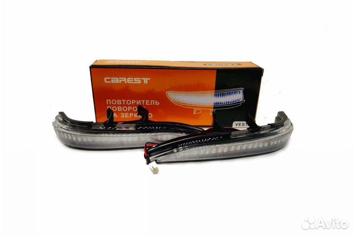 Бегущие поворотники Lexus стиль Лада Веста