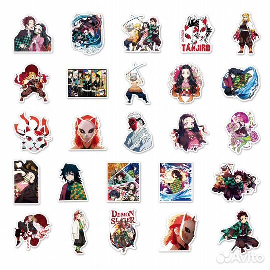 Стикеры Клинок рассекающий демонов