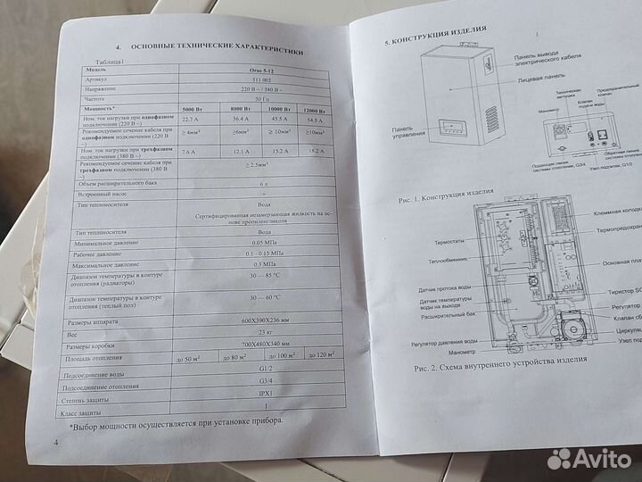 Электрический котел 5-12 квт