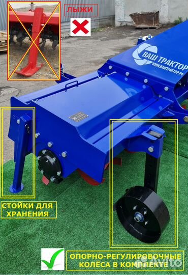 Почвофреза ВАШ ТРАКТОР ФН-230, 2023