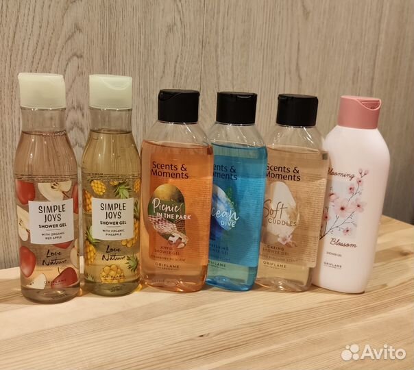 Гели для душа oriflame