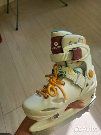 Коньки nordway детские раздвижные