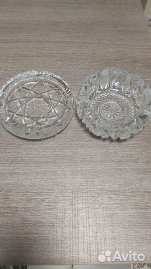 Хрустальная пепельница СССР