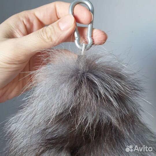 Хвост чернобурки с карабином