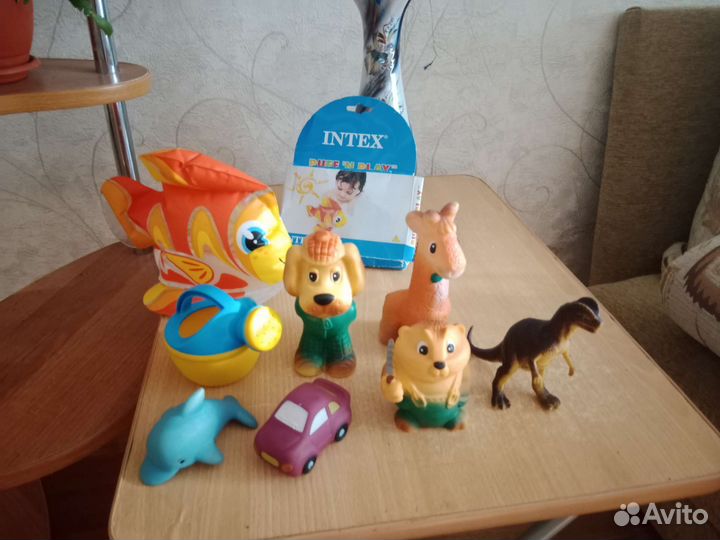 Игрушка резиновые для ванной