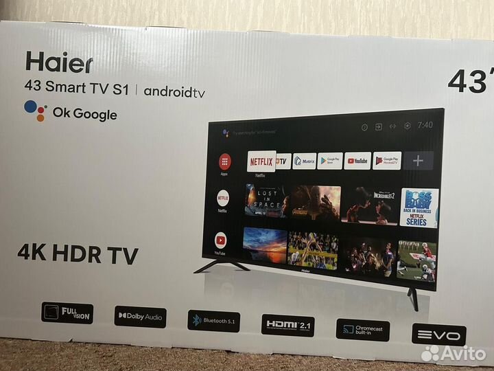 Телевизор haier 43