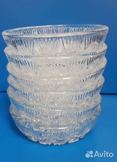 Вазочки хрустальные