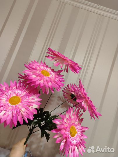 Искусственные цветы штучно и оптом