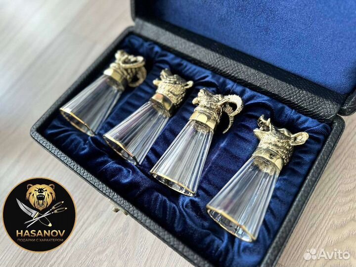 Подарок мужчине Набор рюмок