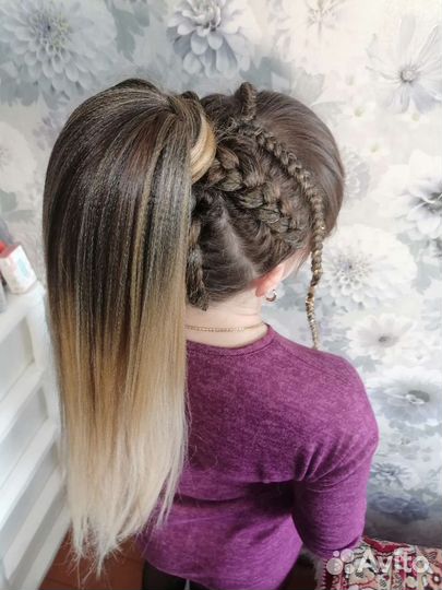 Косы с канекалоном/брейды