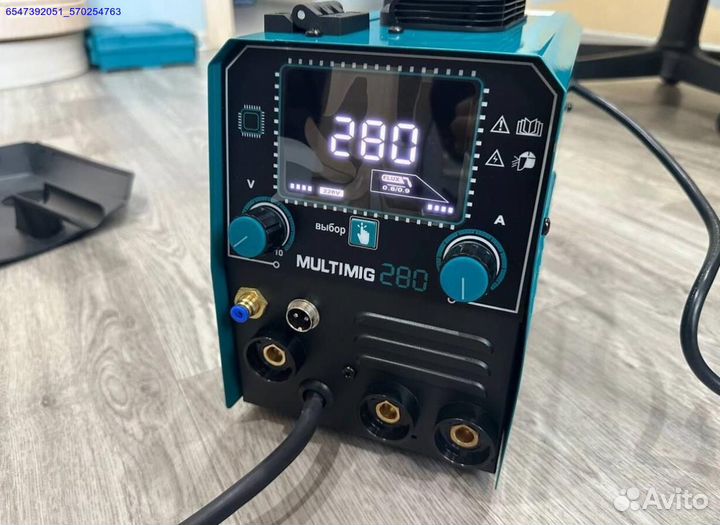 Сварочный аппарат роторм 4в1 mma mig flux lift tig (Арт.80360)