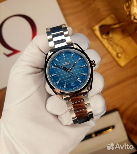 Часы Omega Seamaster Aqua Terra Summer Blue