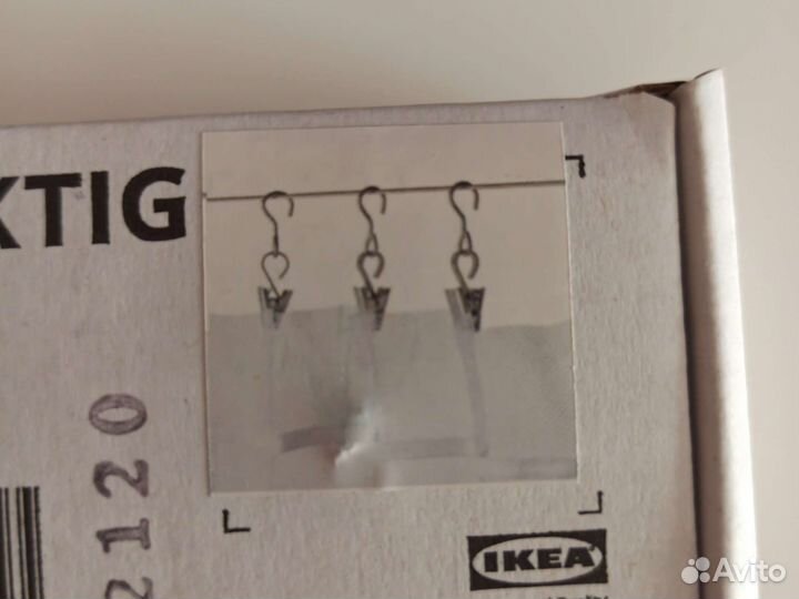 Крючки и зажимы для струнной и/или круглой гардины