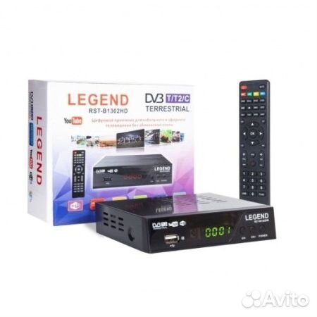 Приставка DVB-T2. 20 каналов бесплатно