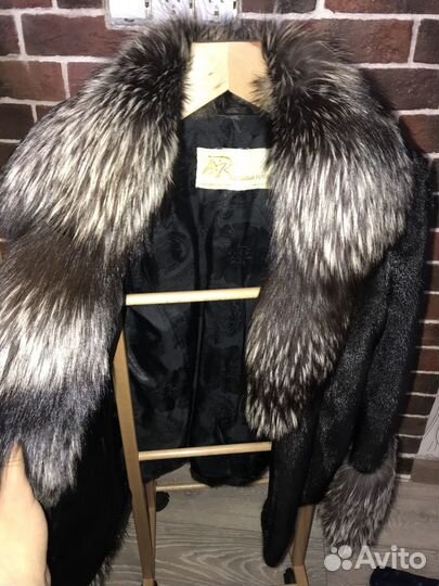 Полушубок автоледи норковый