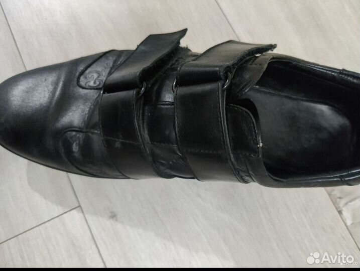 Гуччи ботинки из натуральной кожи 42,5