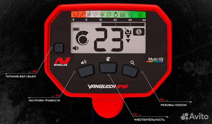Металлоискатель Minelab Vanquish DD 10