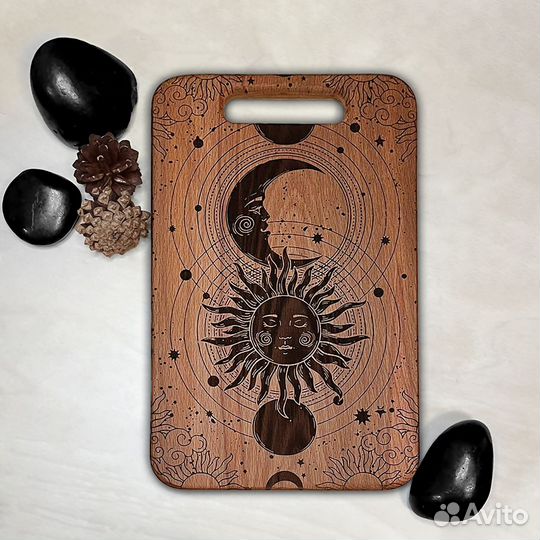 Доска разделочная с гравировкой
