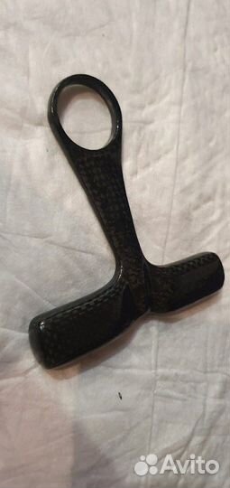 Держатель карбоновый для велокомпа и фонаря