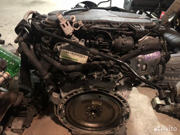 Двигатель Мерседес w213 E400 4-matic