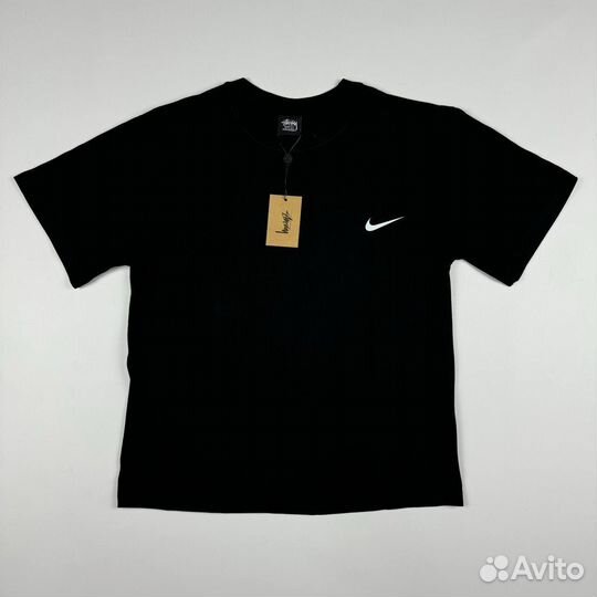 Футболка Nike Stussy (Черная)