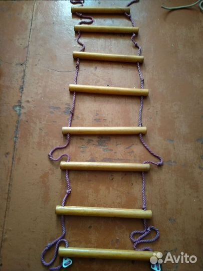 Спортивная верёвочная лестница,лесенка