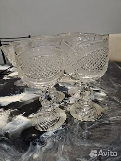 Фужеры хрустальные СССР
