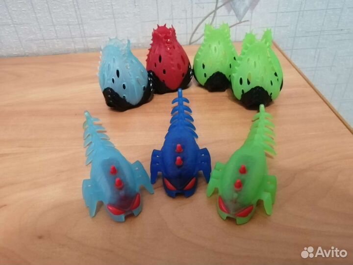 Lego Hero Factory мозго-жуки и коконы