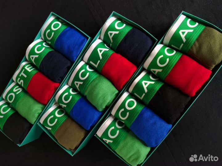 Трусы мужские боксеры Lacoste