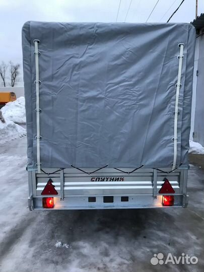 Прицеп легковой Спутник 3000х1500х300 с выс.Тентом