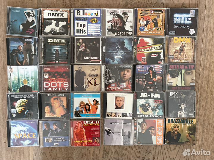 CD диски музыкальные рок и поп