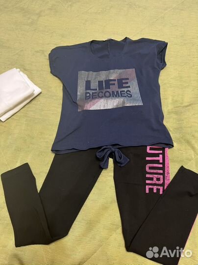 Одежда для девочки пакетом рост 152