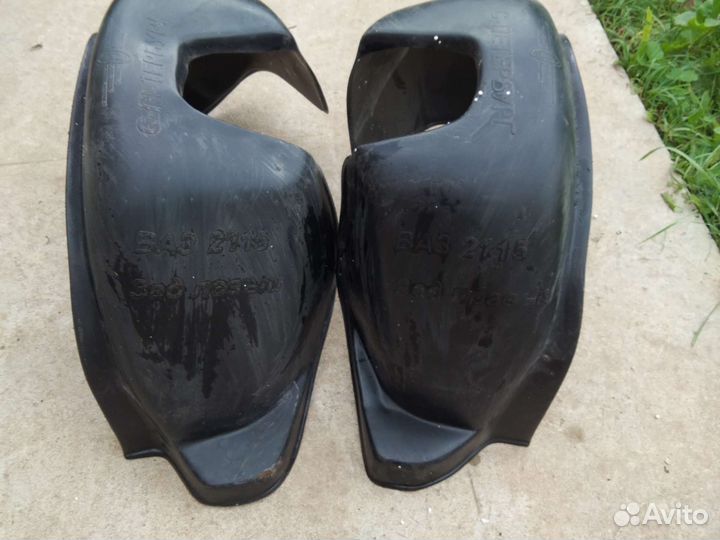 Подкрылки защитные задние Ваз 2115