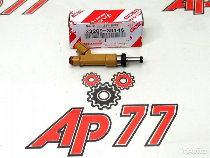 Инжектор форсунка топливная Toyota 2zrfae Denso