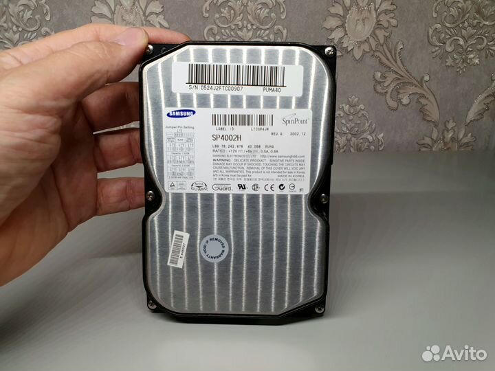 Жесткий диск для пк 40.0 гб