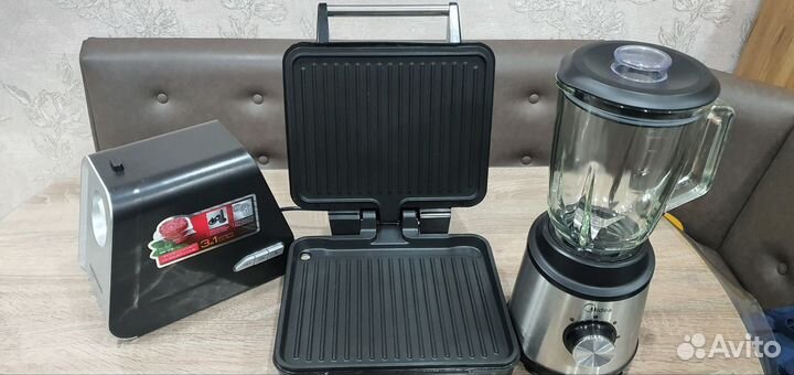 Мясорубка, гриль, блендер