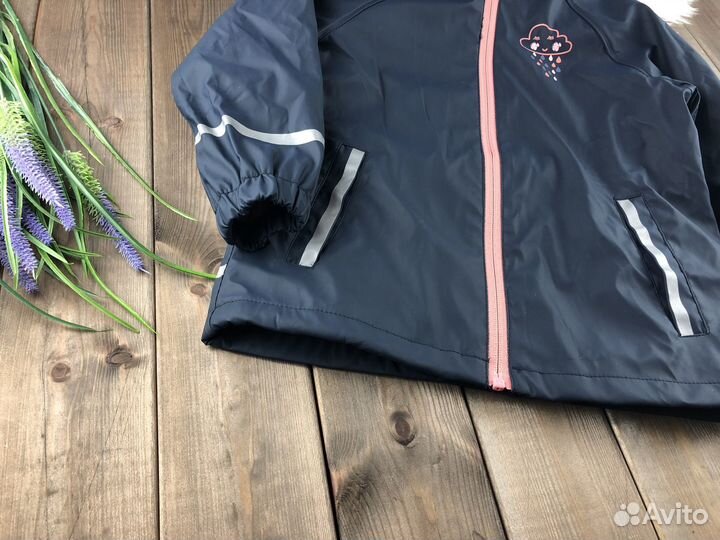 Ветровка дождевик для девочки 110 116 Lupilu