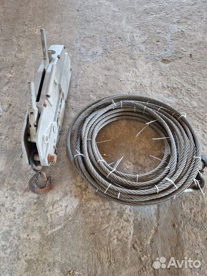 Лебедка ручная рычажная