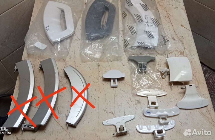 Ручки и петли люков стиральных машин