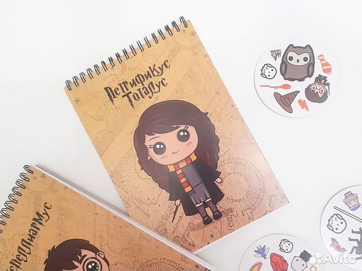 Блокнот на кольцах Гарри Поттер Гермиона