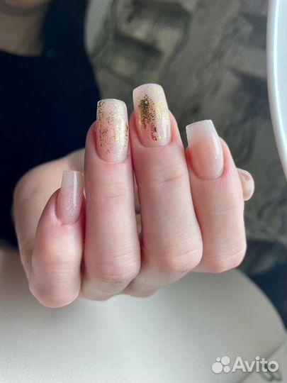 Наращивание ногтей моделированием