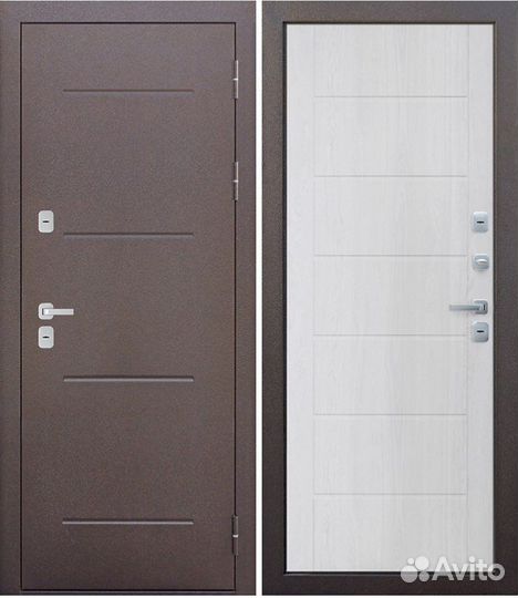 Дверь уличная Изотерма 11см Астана Милки NEW