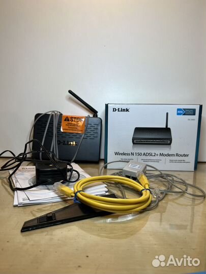 Wireless N 150 adsl2+Modem Router dlink DSL-2640U