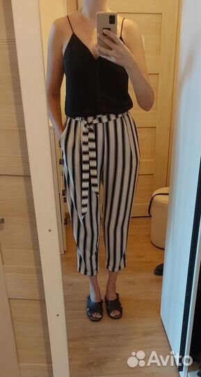 Летние брюки pull and bear, mango, uniqlo