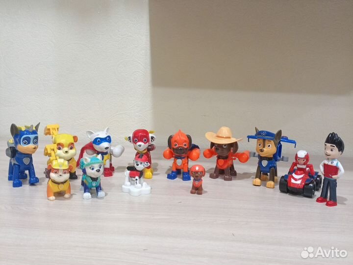 Игрушки щенячий patrol